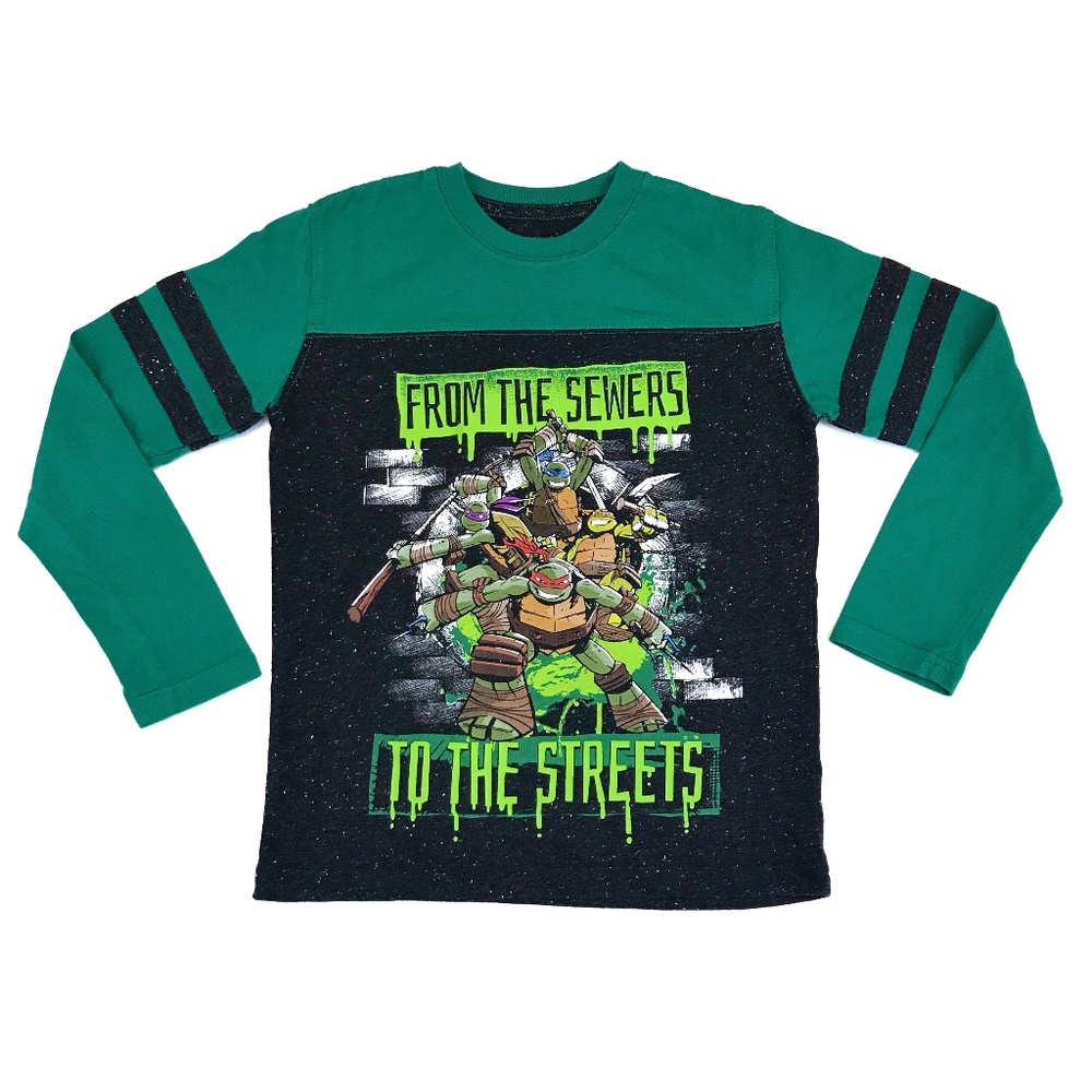 Nickelodeon TMNT Ninja Turtles Graphic Long Sleeve